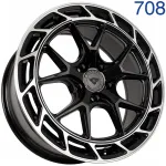Литые диски Sakura Wheels DA5652 (708) R19*8.5 / 5*114.3