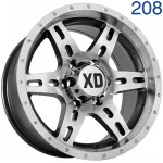 Литые диски Sakura Wheels DR2757 (208) R17*8.0 / 6*139.7