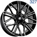 Литые диски Sakura Wheels YA9557B (327) R21*9.5 / 5*150