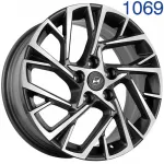 Литые диски FF H3318F (1069) R17*7.0 / 5*114.3