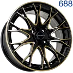 Литые диски Sakura Wheels D2810 (688) R15*6.5 / 4*100