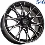 Литые диски Sakura Wheels D2810 (546) R15*6.5 / 5*114.3