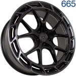 Литые диски Sakura Wheels DA5652 (665) R22*9.0 / 5*114.3