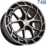 Литые диски Sakura Wheels DA5652 (749) R19*8.5 / 5*108