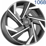 Литые диски FF H3317F (1068) R17*7.0 / 5*114.3