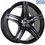 Литые диски Sakura Wheels YA9653 (958) R20*9.5 / 5*150